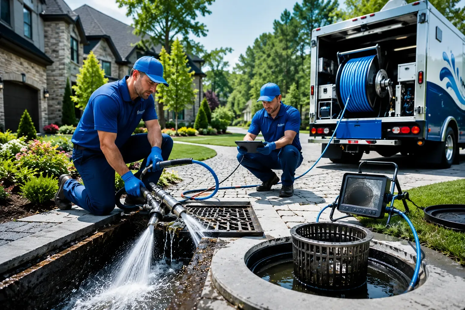 Local outdoor drain cleaning professionals in Millington, TN